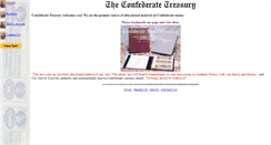 Desktop Screenshot of confederatetreasury.com